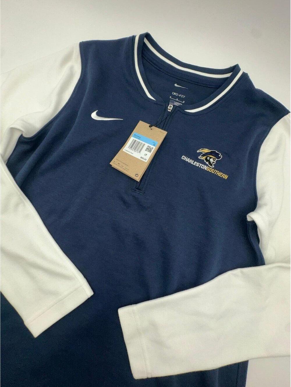VINTAGE Nike Charleston Southern Sweatshirt Pullover 1/4 Zip Women’s Size Medium